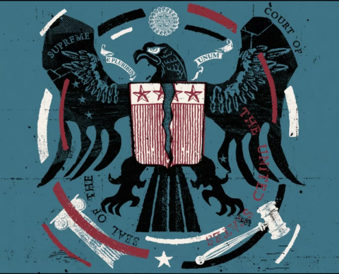 Cracked US Seal cartoon image
