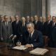 destruction of ethnic america painting