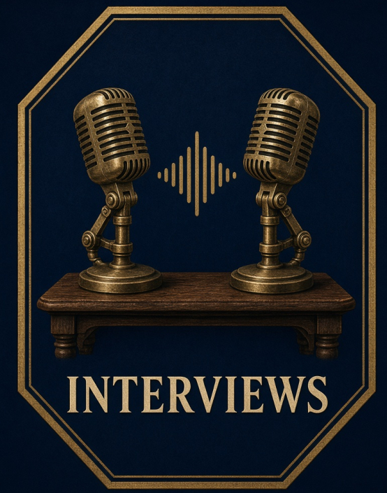 interviews graphic for eab radio network